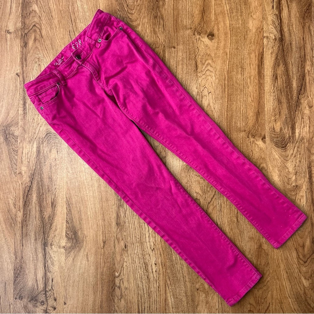 The Limited Fuchsia Skinny Jeans Womens Size 4